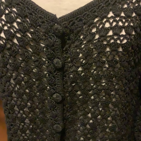 INC Black knit sweater - Picture 2 of 4